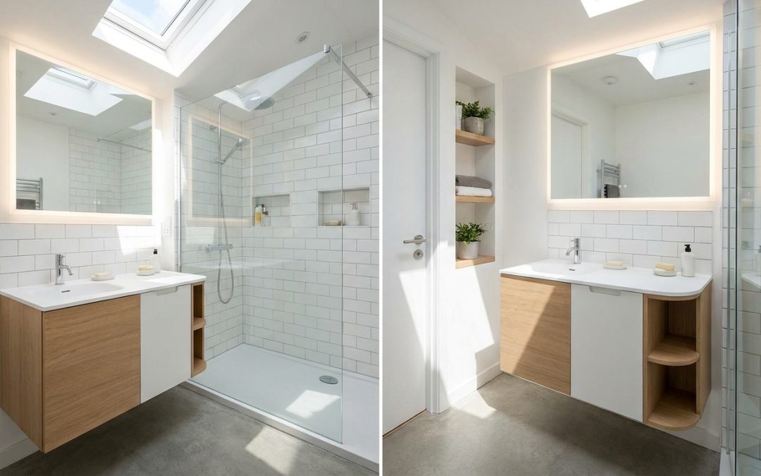 Meuble vasque petite salle de bain | Le guide FORHOME TRAVAUX
